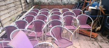 Cafe/terras stoelen 21stuks beschikbaar voor biedingen