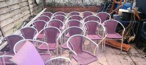 Cafe/terras stoelen 21stuks, Tuin en Terras, Tuinstoelen, Zo goed als nieuw, Ophalen
