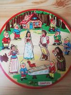 Puzzle en bois vintage "Blanche neige et les sept nains", Kinderen en Baby's, Speelgoed | Kinderpuzzels, Ophalen of Verzenden