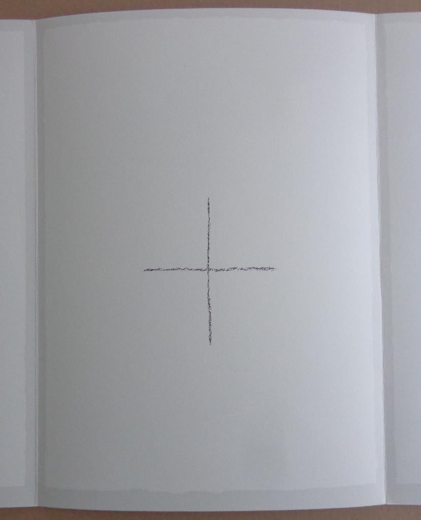 DAN VAN SEVEREN / 3-LUIK / ZW-W LITHO / 45x95cm / 1977, Antiek en Kunst, Ophalen of Verzenden