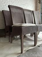 Mooie landelijke stoelen, Huis en Inrichting, Stoelen, Ophalen, Gebruikt, Bruin, Riet of Rotan