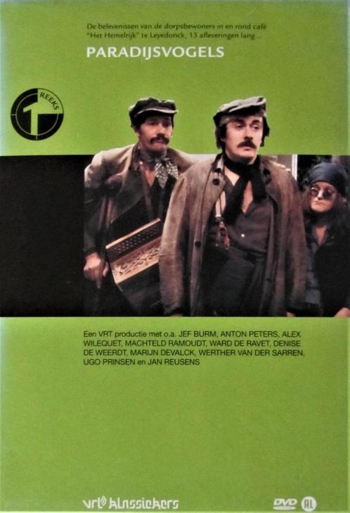 DVD VLAAMSE KLASSIEKERS- PARADIJSVOGELS- AFL. 1-13 OP 4 DVD', Cd's en Dvd's, Dvd's | Nederlandstalig, Zo goed als nieuw, Tv fictie