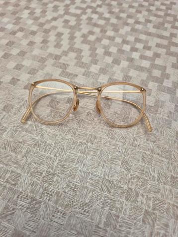 Oude vintage kinder bril , verguld / goudplated  beschikbaar voor biedingen