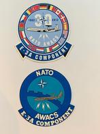 Stickers NATO AWACS E-3A component, Verzamelen, Overige typen, Luchtmacht, Ophalen of Verzenden