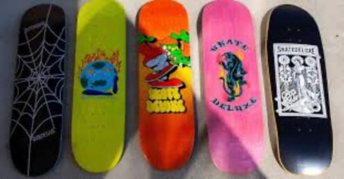 Skateboards GEZOCHT, Sport en Fitness, Skateboarden, Gebruikt, Skateboard, Ophalen of Verzenden