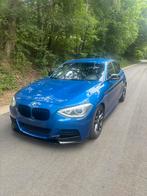 Bmw serie 1 16i 2014, Auto's, Euro 5, Zwart, Blauw, Alcantara