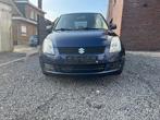 Suzuki Swift 1.3 benzine, 124.000 km, airco, Auto's, Lederen bekleding, Zwart, 1328 cc, Blauw