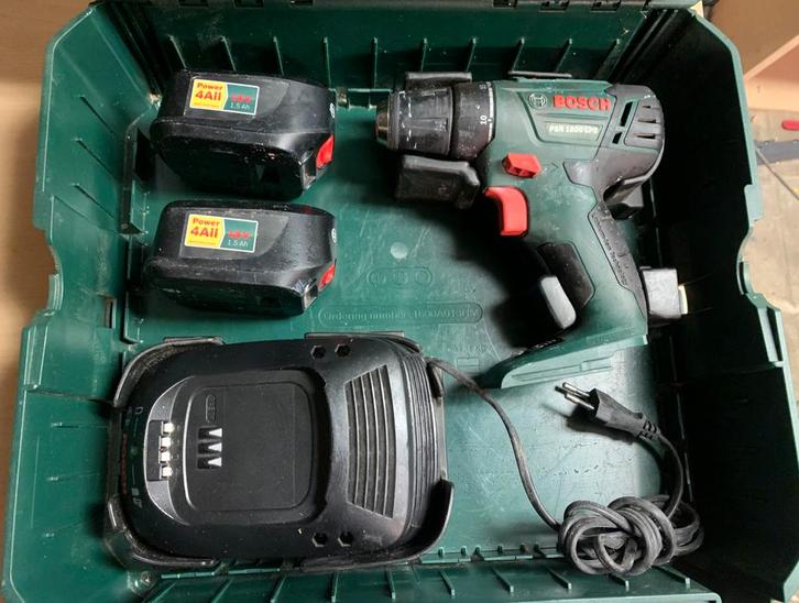 Bosch PRS 1800 LI-2, Doe-het-zelf en Bouw, Gereedschap | Boormachines, Gebruikt, Boor- en Schroefmachine, Ophalen