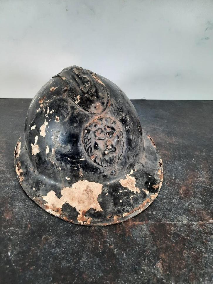 Belgische M31 Adriaan helm - Rijkswacht, Verzamelen, Militaria | Tweede Wereldoorlog, Overige soorten, Helm of Baret, Ophalen of Verzenden