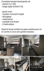 Keuken inclusief oven, vaatwasser, enz... geen extra foto's, Ophalen, Gebruikt