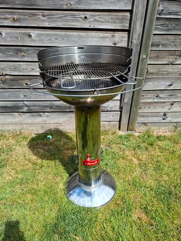 barbecook inox houtskoolbbq beschikbaar voor biedingen