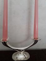 nieuwe verzilverende kandelaar, Ophalen of Verzenden, Nieuw, Kandelaar, Minder dan 25 cm