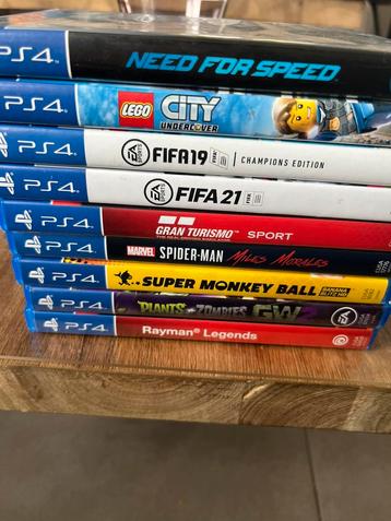 Playstation 4 games beschikbaar voor biedingen