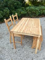 Table à manger en bois Ikea, Enlèvement, Comme neuf, Moins de 4 chaises