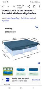 intex steelframe zwembad met filter, Ophalen of Verzenden, Zo goed als nieuw