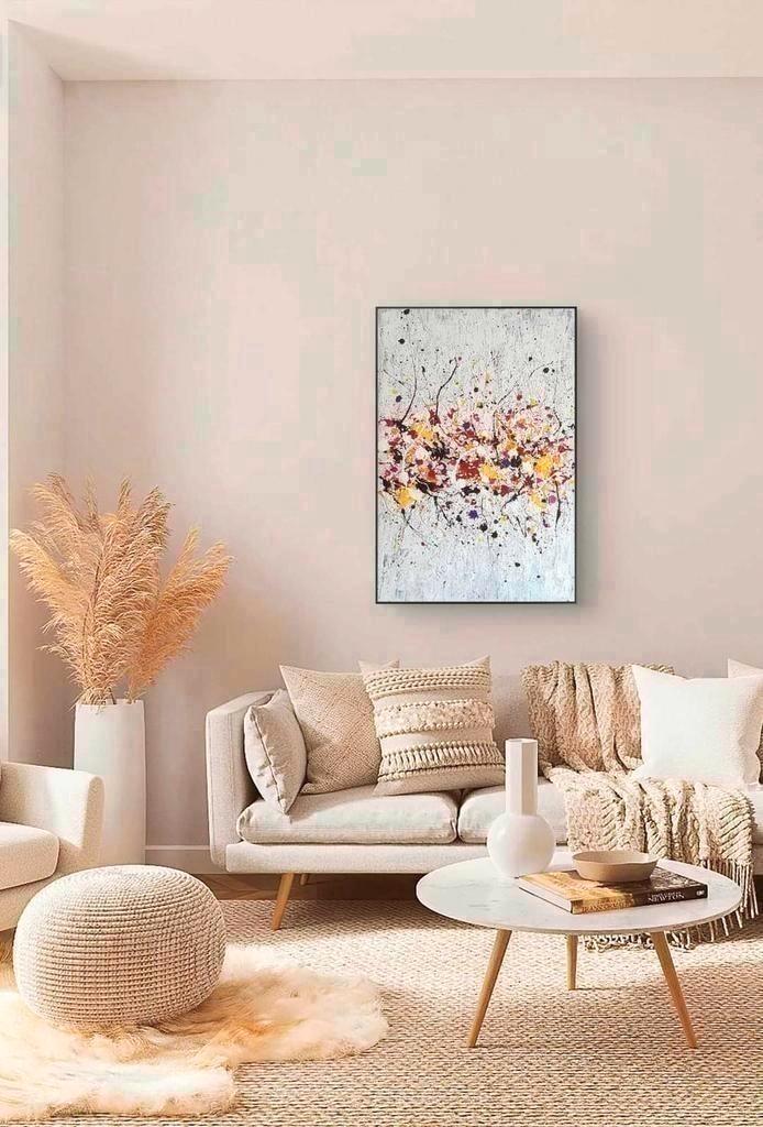 Always happy, Antiek en Kunst, Kunst | Schilderijen | Abstract, Ophalen