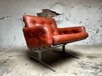 Paul Leidersdorff voor Cado, ‘Caravelle’ vintage fauteuil, Cuir, Vintage, Enlèvement, Utilisé