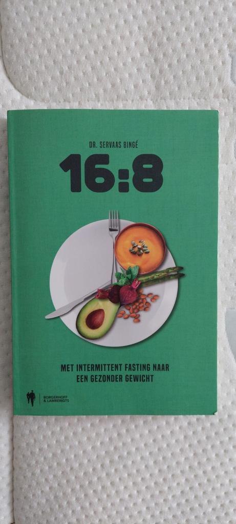 Servaas Bingé - 16:8, Boeken, Gezondheid, Dieet en Voeding, Zo goed als nieuw, Ophalen of Verzenden
