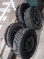 4 195 /55 /R15 banden op velgen, Ophalen, Gebruikt