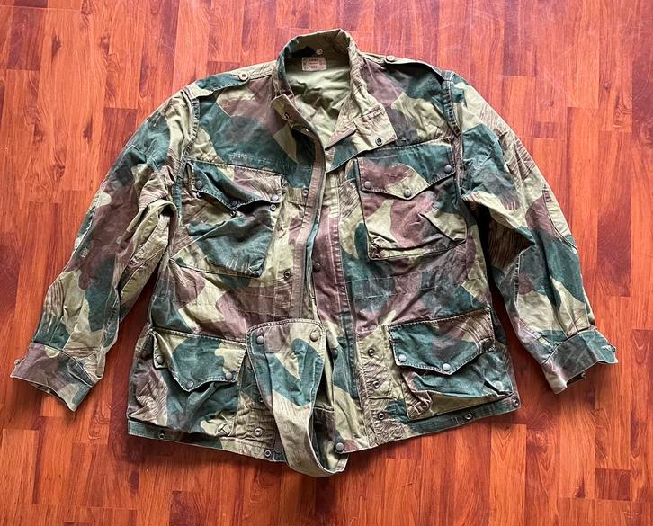 Veste type Denison Smock brushstroke abl 1956, Collections, Objets militaires | Général, Enlèvement ou Envoi