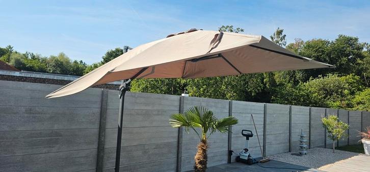 Parasol deluxe 3m/3m, Tuin en Terras, Parasols, Ophalen
