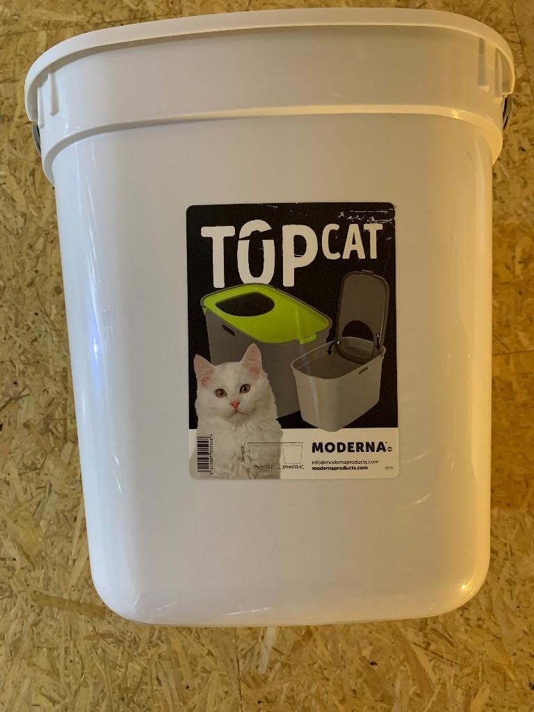 Kattenbak Top Cat, merk Moderna, Dieren en Toebehoren, Kattenbakken, Zo goed als nieuw, Gesloten, Ophalen of Verzenden