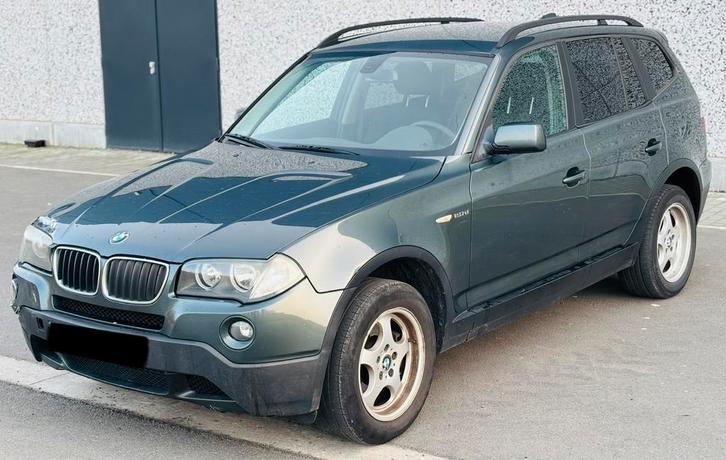 BMW X3 2.0d Xdrive, Autos, BMW, Particulier, X3, ABS, Diesel, Euro 4, SUV ou Tout-terrain, 5 portes, Boîte manuelle, Vert, Noir