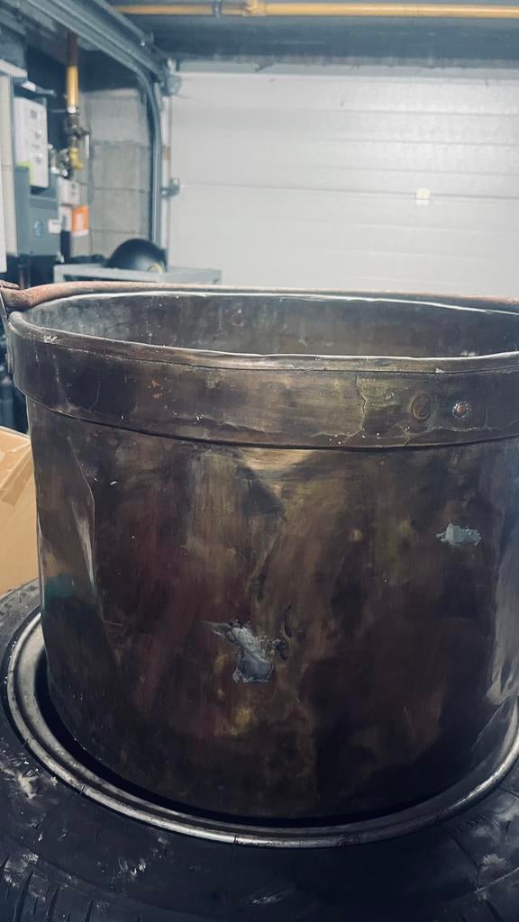 Koperen ketel, Huis en Inrichting, Ophalen, Zo goed als nieuw