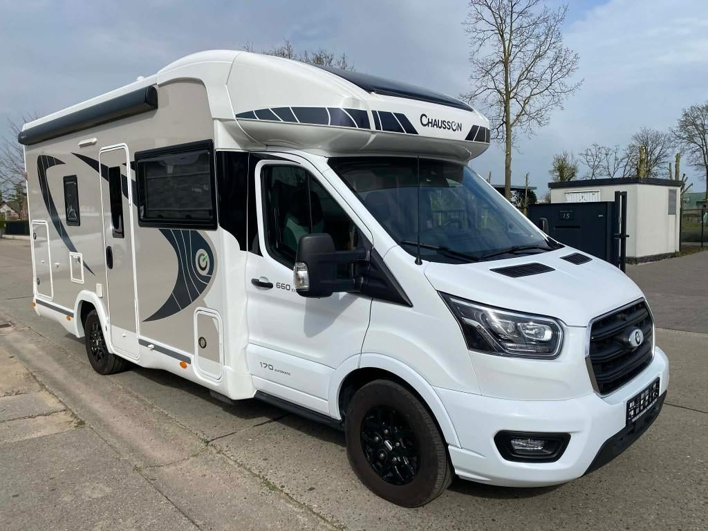 Chausson 660 Exclusive Line Automaat, Caravanes & Camping, Camping-cars, Jusqu'à 4, Entreprise, Ford, Douche