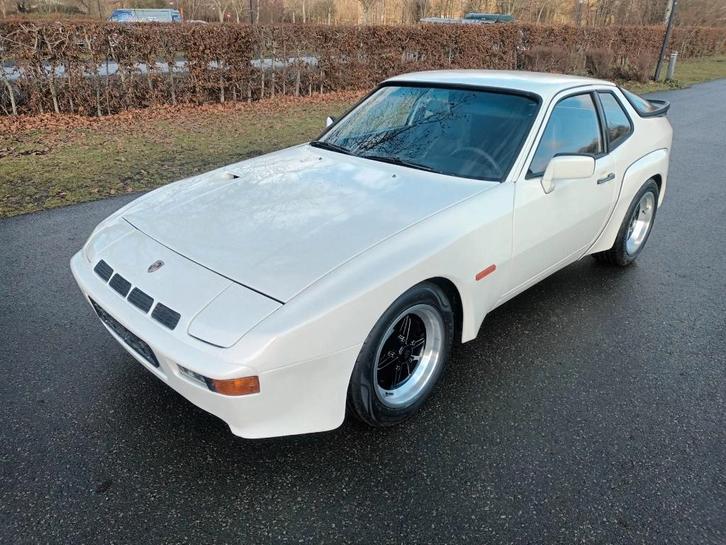 Porsche 924 Turbo (Carrera GT replica), Auto's, Porsche, Bedrijf, Benzine, Coupé, 2 deurs, Handgeschakeld, Wit, Zwart, Leder en Stof