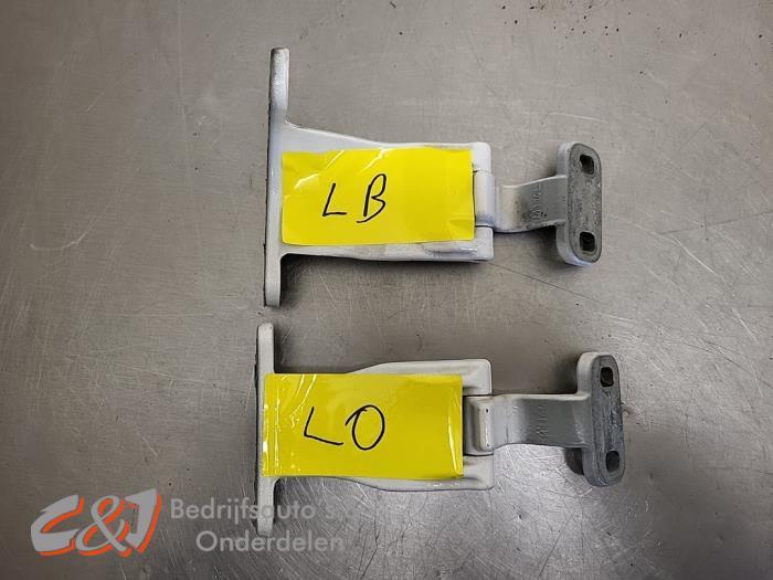 Charnière porte arrière gauche d'un Volkswagen Caddy, Volkswagen, -, 3 mois de garantie, Utilisé