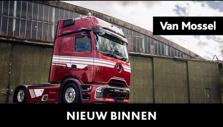 Actros 1853 LS 4x2 LHD Powerliner, Auto's, Overige Auto's, Bedrijf, Diesel, Overige carrosserie, Automaat, Stof, Gebruikt, BTW verrekenbaar