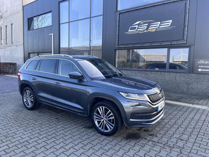 Skoda Kodiaq 2.0 TDi L&K 7-zit/FULL/Pano/MemLeder/AdCruise/1, Auto's, Skoda, Bedrijf, Te koop, Kodiaq, 360° camera, ABS, Airbags