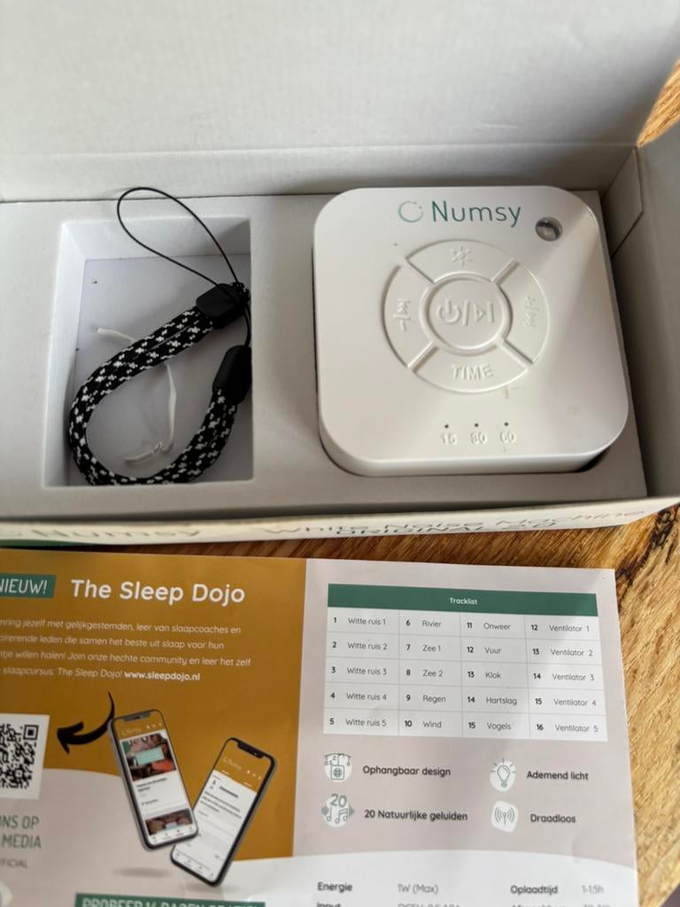 Numsy white noise, Ophalen of Verzenden, Zo goed als nieuw