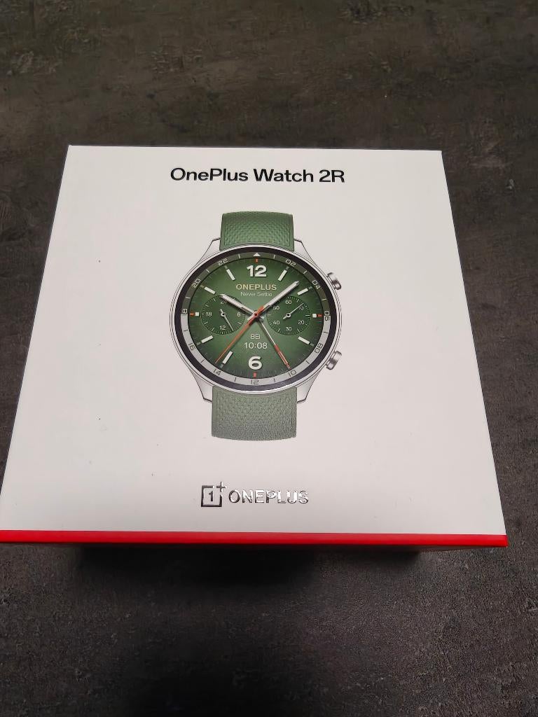 OnePlus Watch 2R (Forest Green), Handtassen en Accessoires, Smartwatches, Ophalen, Oneplus, Nieuw, Android
