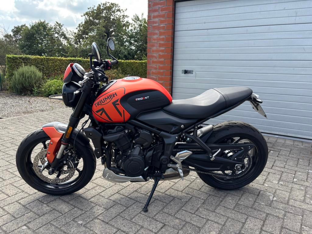 Triumph Trident 660 full power 4cm verlaagd, Motos, Permis Moto A, Occasion, Plus de 35 kW, Particulier