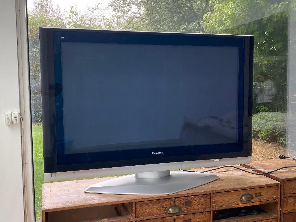 Panasonic 50 inch plasma tv – TH-50PV500E, Ophalen, Gebruikt, LCD, Panasonic