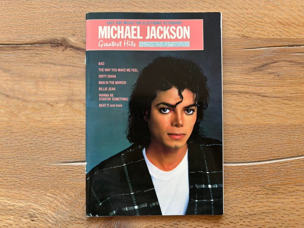 Boekje: Michael Jackson Greatest hits voor keyboards, Ophalen, Gelezen, Artiest