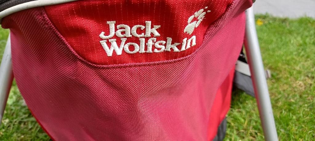 Kinderdrager jack wolfskin, Sports & Fitness, Alpinisme & Randonnée, Utilisé, Sac à dos, Enlèvement ou Envoi