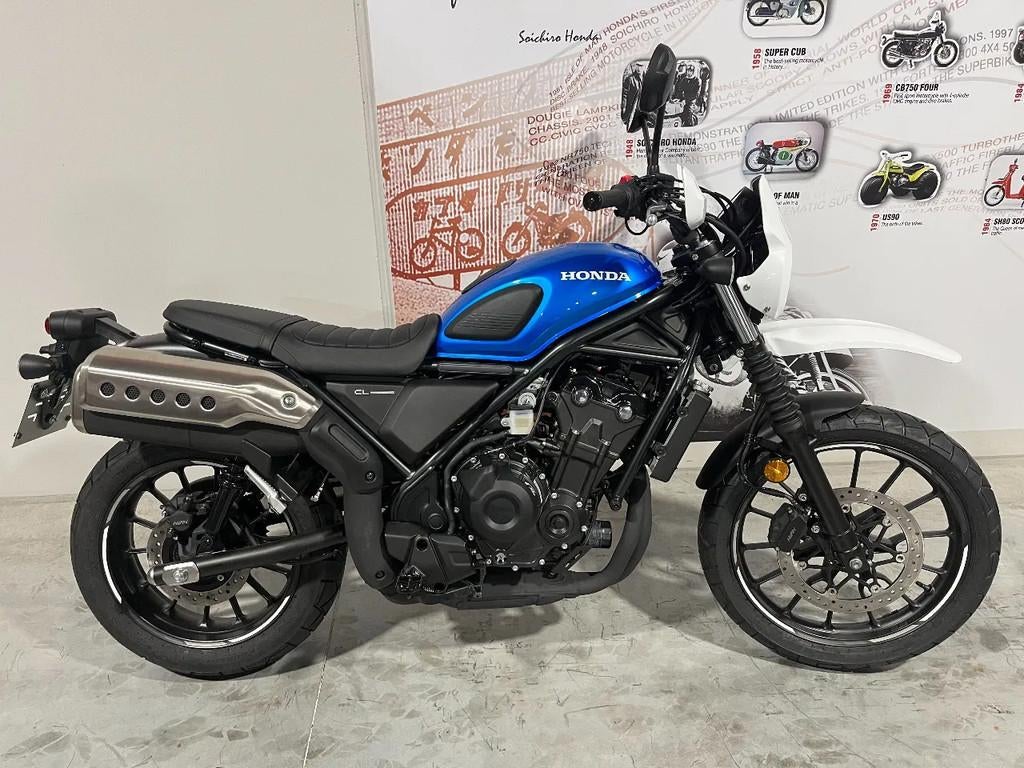 Honda CL500 Scrambler met opties als nieuw (BTW moto), Motoren, Bedrijf, Overig, 12 t/m 35 kW, 500 cc