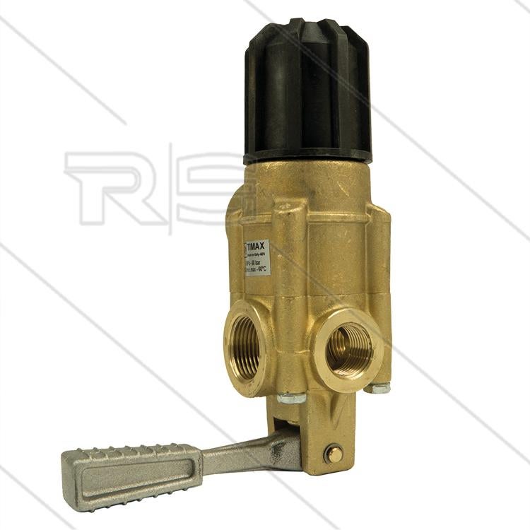 TIMAX Drukregelaar 60 Bar met Bypass Systeem, Envoi