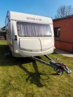 caravan met mover, Home-car, Coin salon convertible, 5 à 6 mètres, 750 - 1000 kg