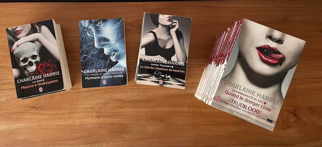 Charlene Harris 4 séries, Ophalen of Verzenden, Gelezen, Fictie