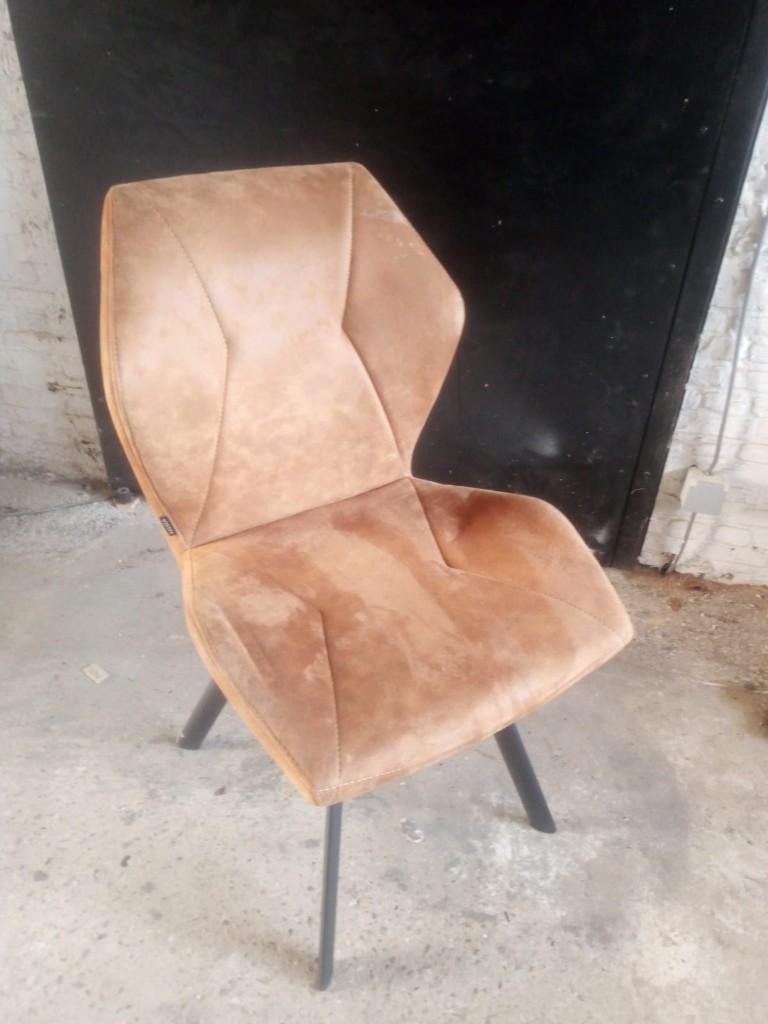 stoelen, Huis en Inrichting, Stoelen, Ophalen, Gebruikt, Bruin, Twee