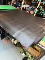 5 donker bruin splits hele tuigleer lappen 1.4 mm dik soepel, Hobby en Vrije tijd, Ophalen of Verzenden, Zo goed als nieuw, Bruin