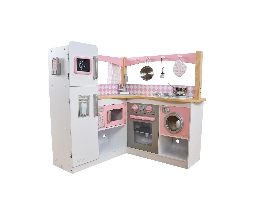 Kinderhoekkeuken KidKraft Grand Gourmet roze te koop!, Kinderen en Baby's, Speelgoed | Speelkeukens, Nieuw, Speelkeuken-accessoire