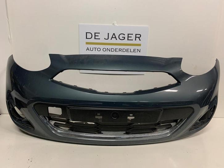 NISSAN MICRA K13 FACELIFT VOORBUMPER BUMPER 62022-3HNOA, Auto-onderdelen, Carrosserie, Bumper, Nissan, Voor, Gebruikt