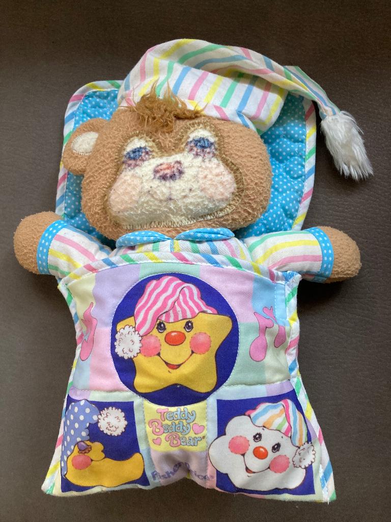 Zachte slaapknuffel van Fisher Price, Enlèvement ou Envoi, Comme neuf, Ours, Lavable