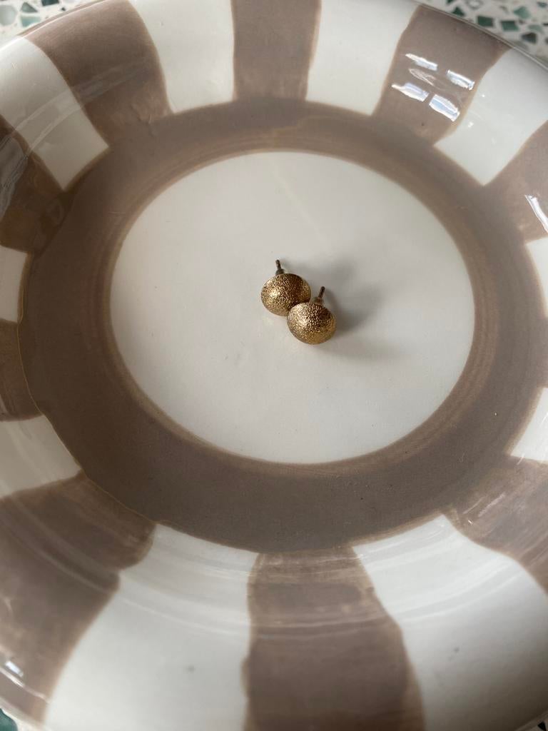 Boucles d’oreilles dorées, Bijoux, Sacs & Beauté, Boucles d'oreilles, Enlèvement ou Envoi, Neuf, Or, Puces ou Clous