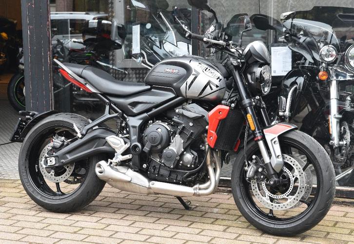 TRIUMPH TRIDENT 660 ***MOTOVERTE.BE, Motoren, Motoren | Triumph, Bedrijf, Naked bike, 3 cilinders, Handvatverwarming, Ophalen